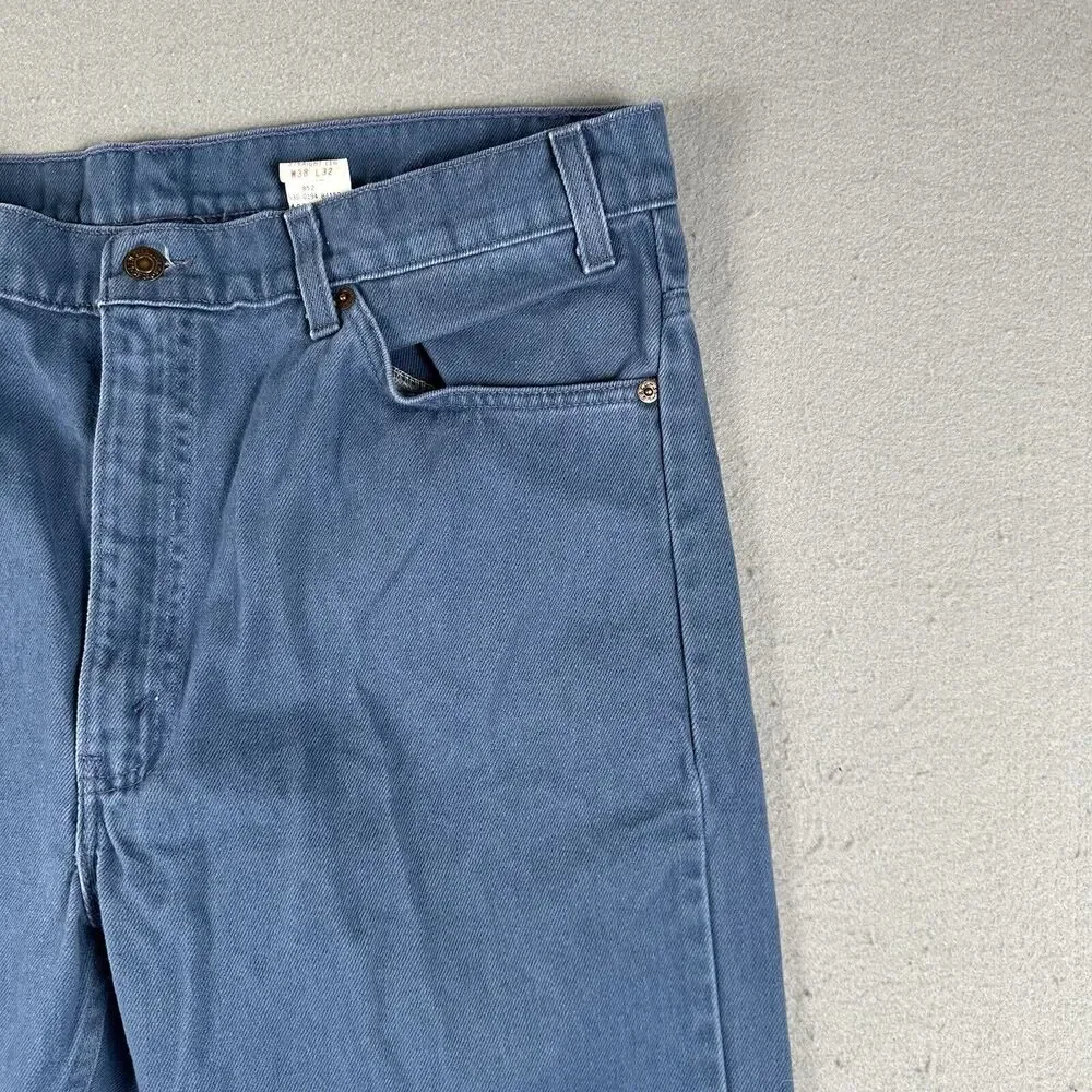 Vintage Levi's 505 Jeans Men's 38x32 Blue Denim Regular Fit Straight Leg